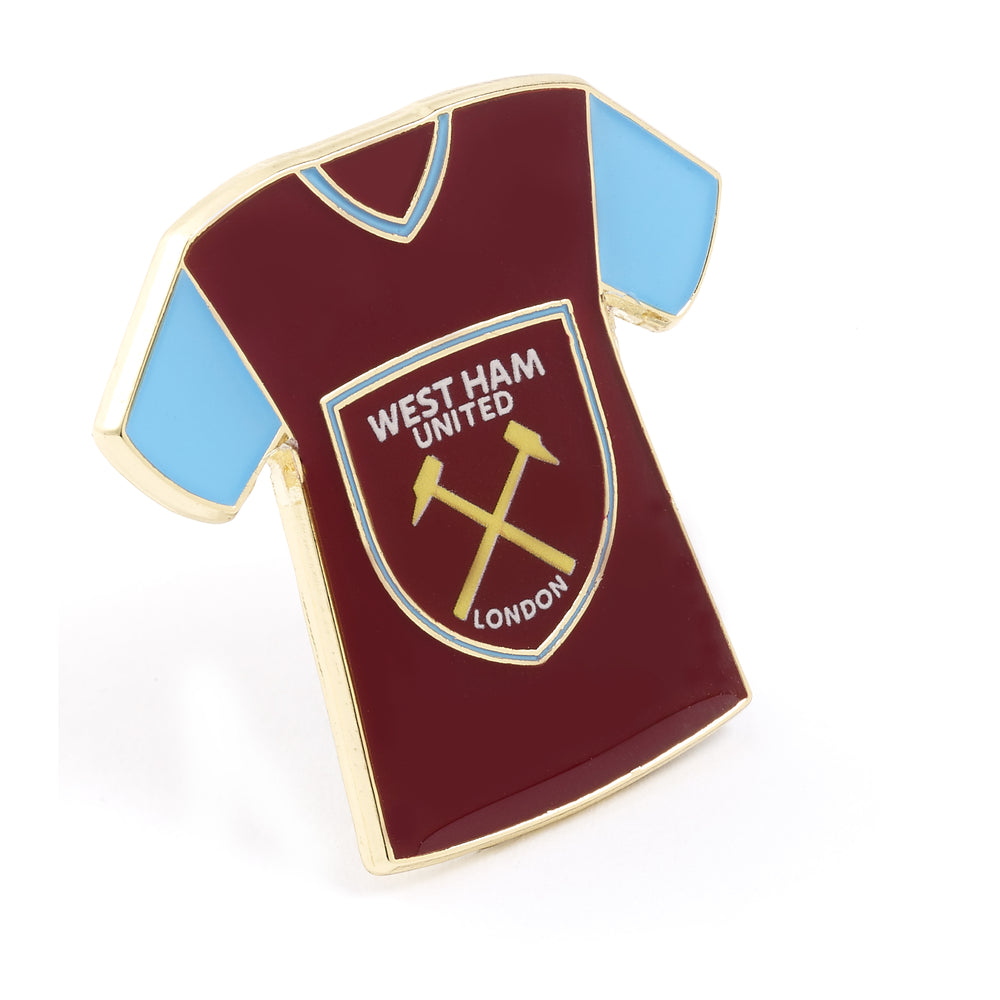 West Ham Football Club Shirt Pin Badge With Crest WHUPB012