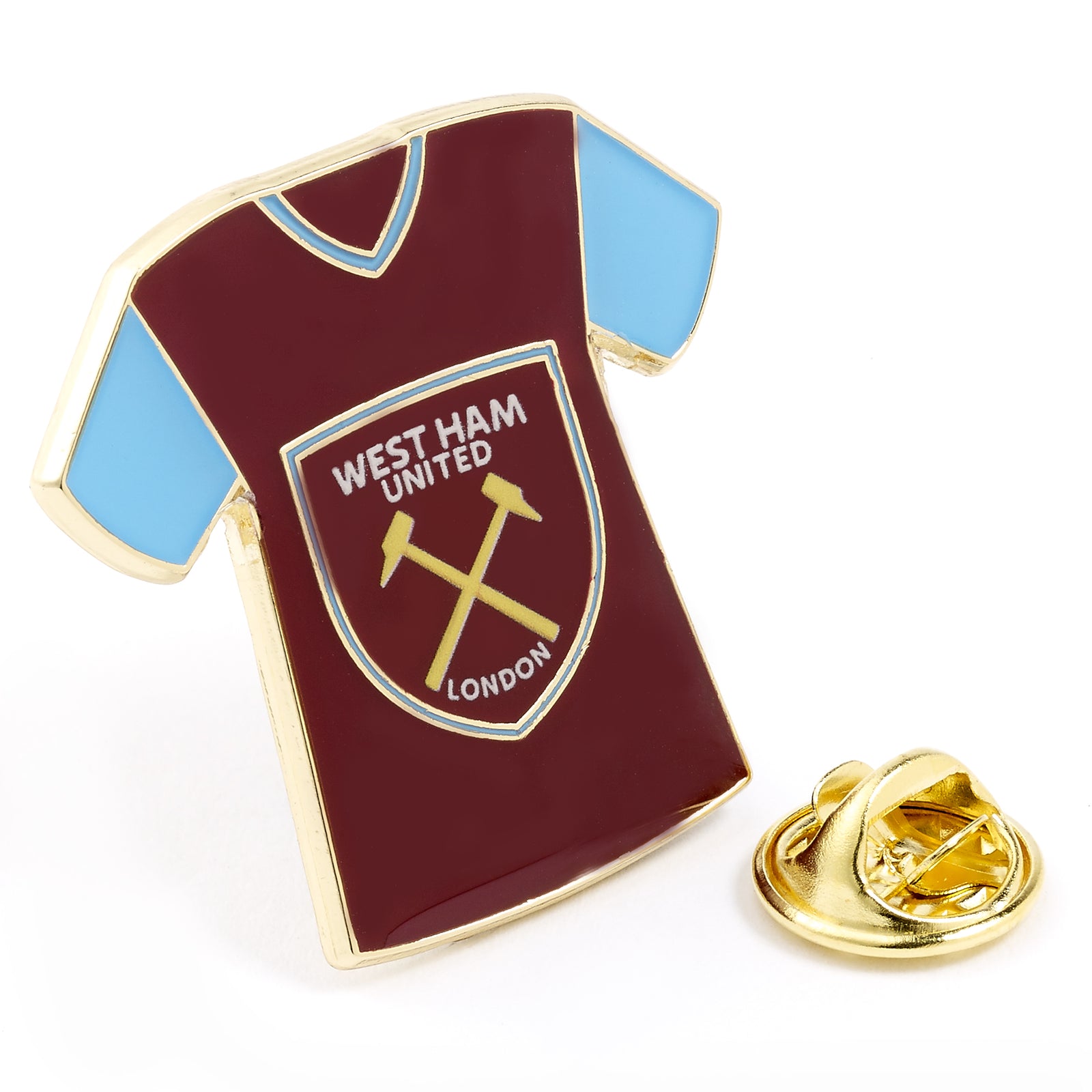 West Ham Football Club Shirt Pin Badge With Crest WHUPB012