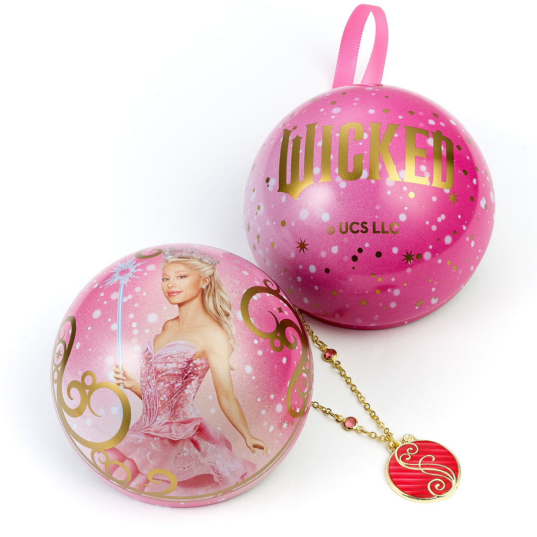 Wicked Glinda Pink Shiz University Gift Bauble WKCD0004