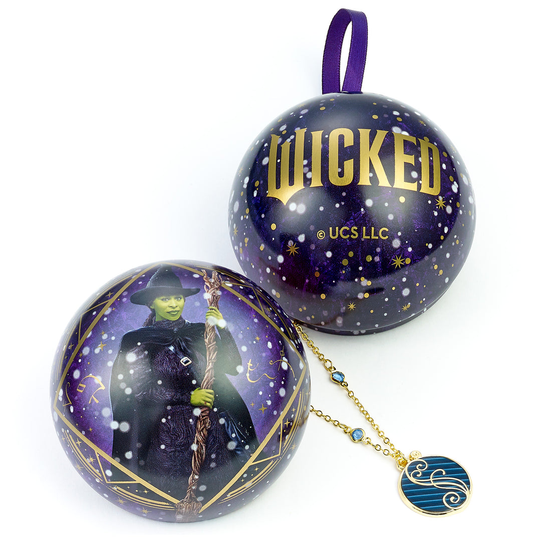 Wicked Elphaba & Blue Shiz University Gift Bauble WKCD0005