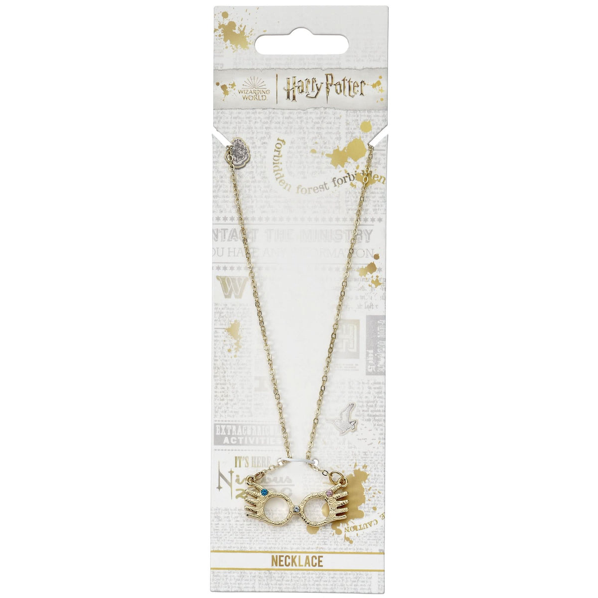 Harry Potter Gold Tone Luna Lovegood Necklace WNG00256