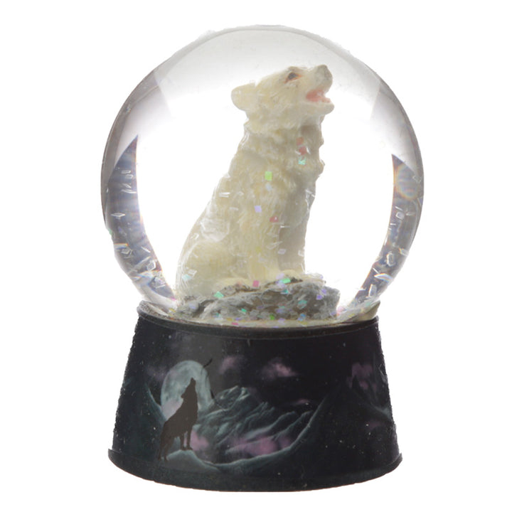Protector of the North Dream Protector Wolf Snow Globe WOLF39