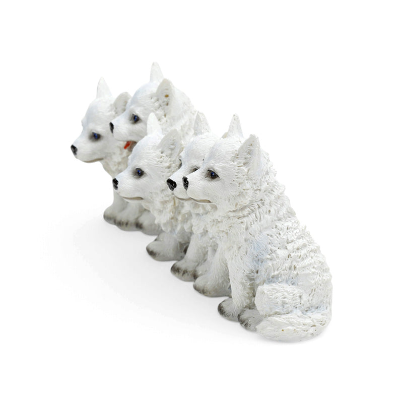 5 Mischievous Wolf Puppies WOLF49