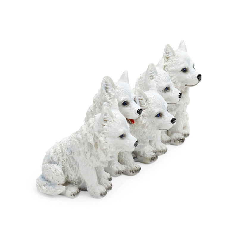5 Mischievous Wolf Puppies WOLF49