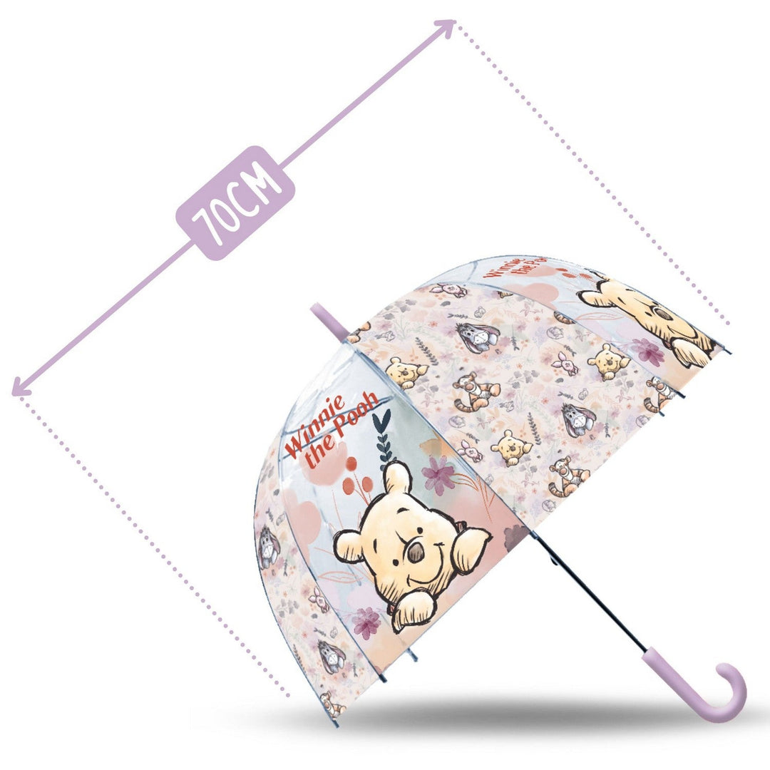 Disney Transparent Bell Umbrella 46Cm Winnie The Pooh WP00001