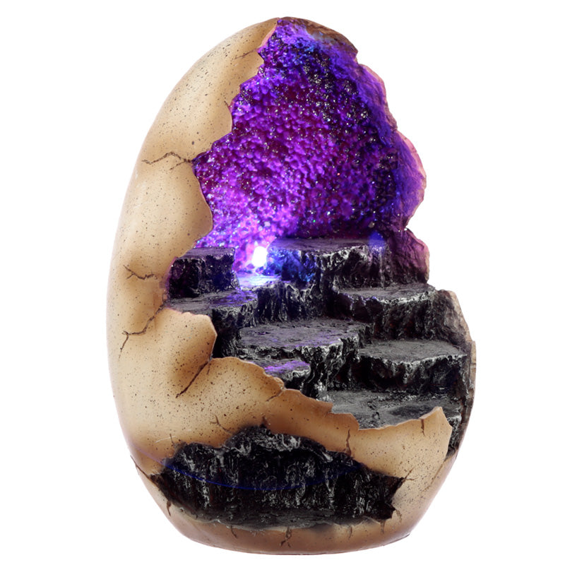 Crystal Dragon Egg LED World Figures Display Stand WS153S