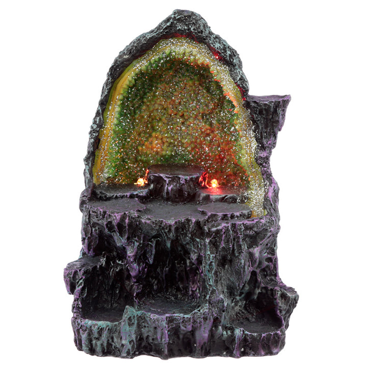 Dark Legends Crystal Cave LED World Figures Display Stand WS154S