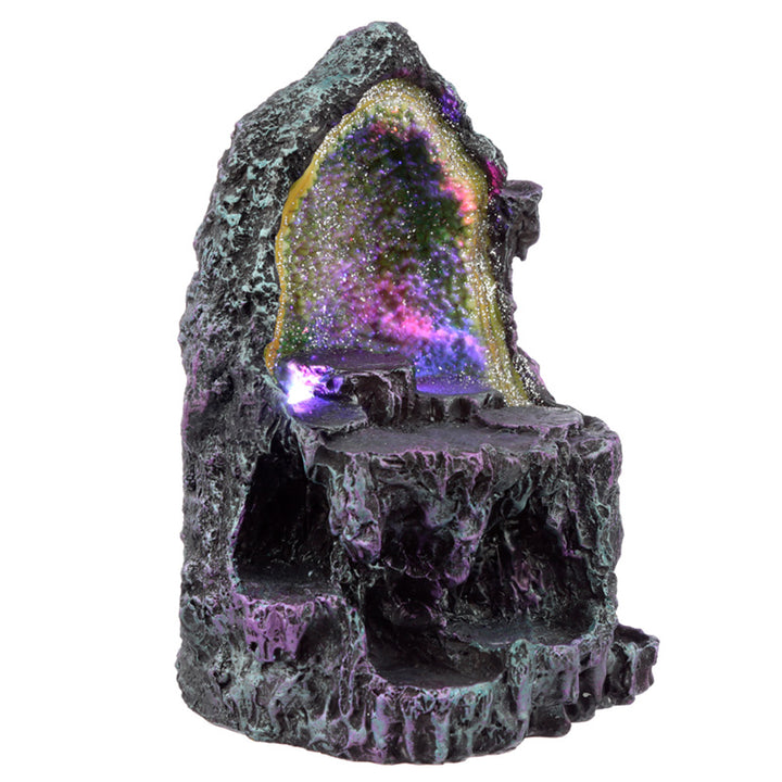 Dark Legends Crystal Cave LED World Figures Display Stand WS154S