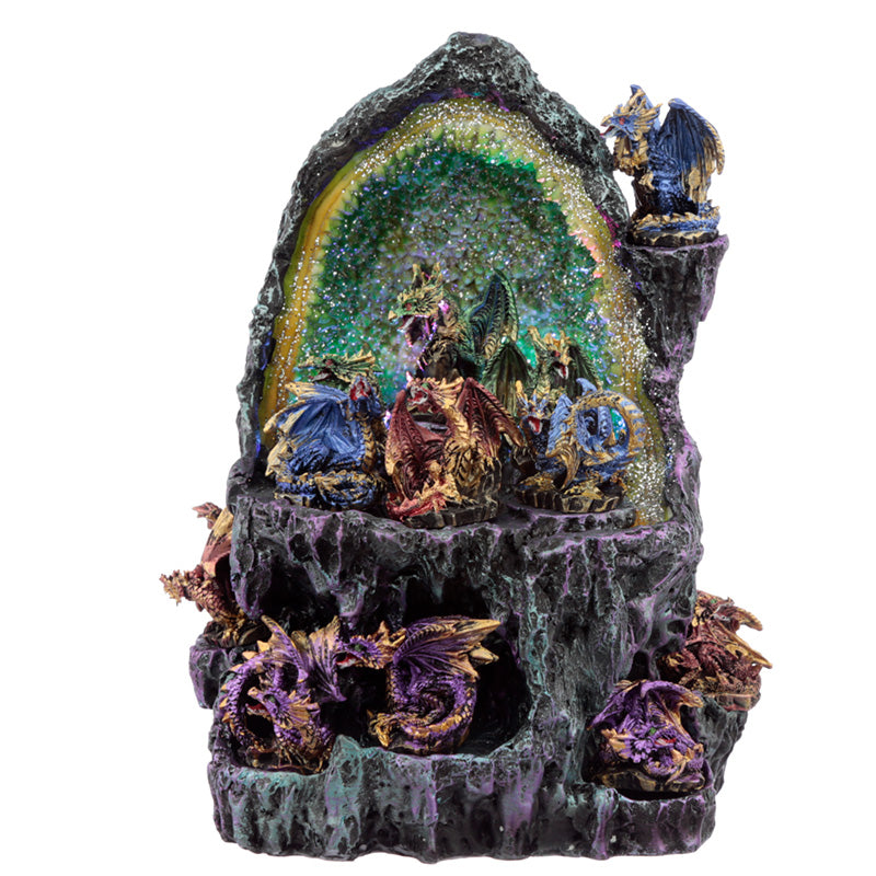 Dark Legends Crystal Cave LED World Figures Display Stand WS154S