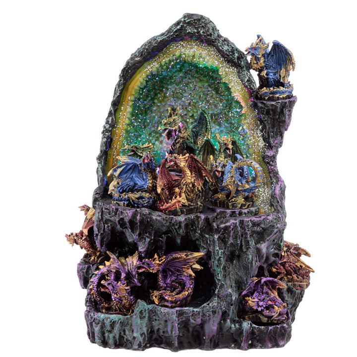 Dark Legends Crystal Cave LED World Figures Display Stand WS154S