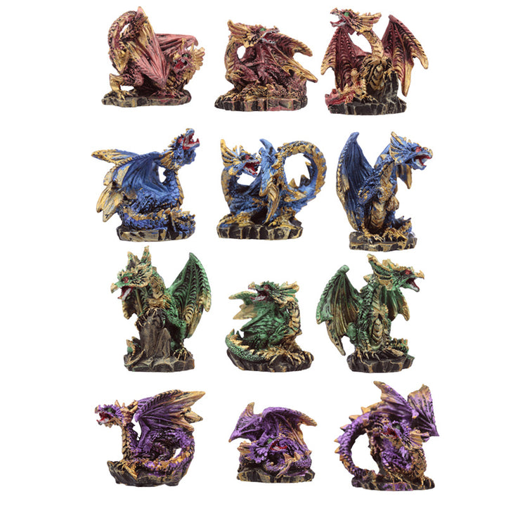 Dark Legends Crystal Cave Dragon World Figures WS154