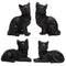 Black Cat Sofa World Figures WS159