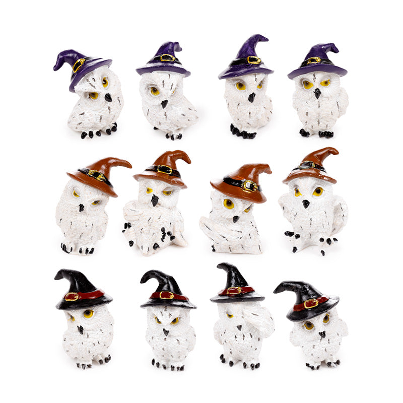Wise Old Magical Owl World Figures WS163O