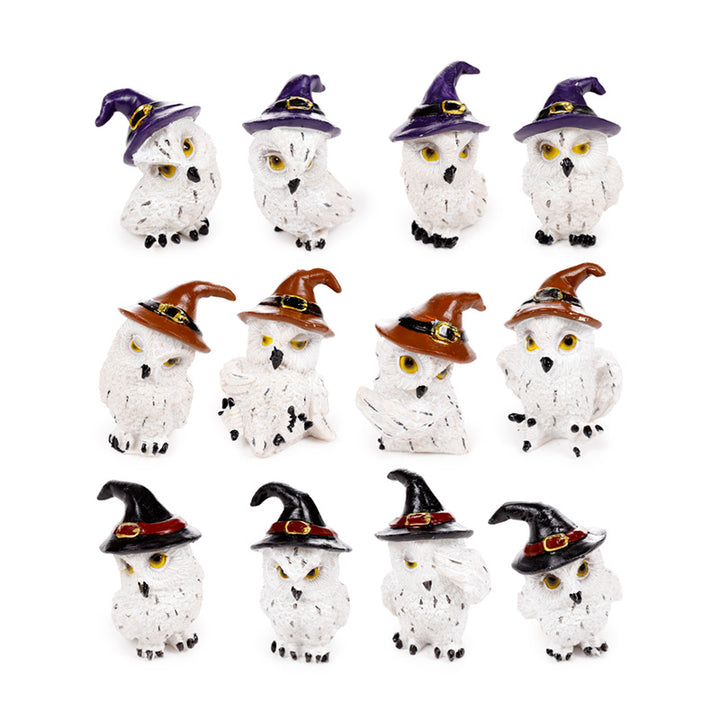 Wise Old Magical Owl World Figures WS163O