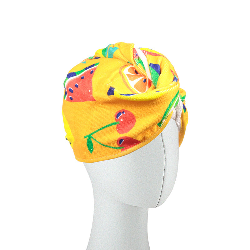 Summer Fruits Microfibre Hair Wrap Towel WTOW01