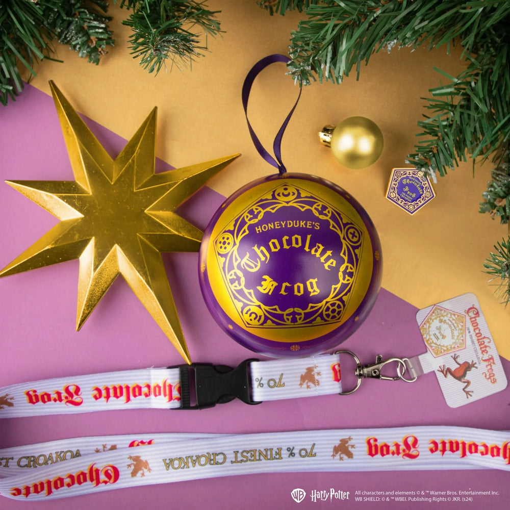 Harry Potter Chocolate Frog Lanyard & Pin Holiday Capsule CR2125