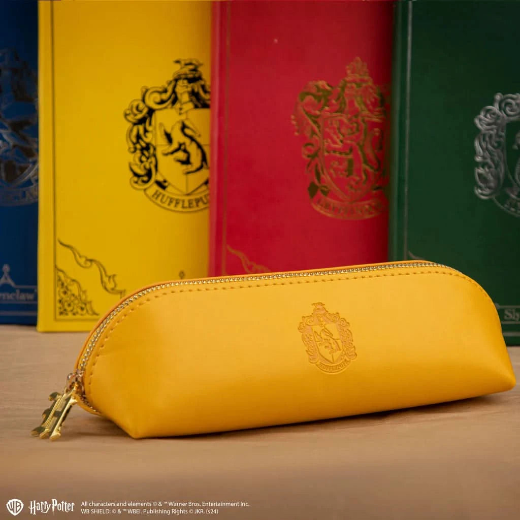 Harry Potter Hufflepuff Pu Leather Pencil Case CR5224