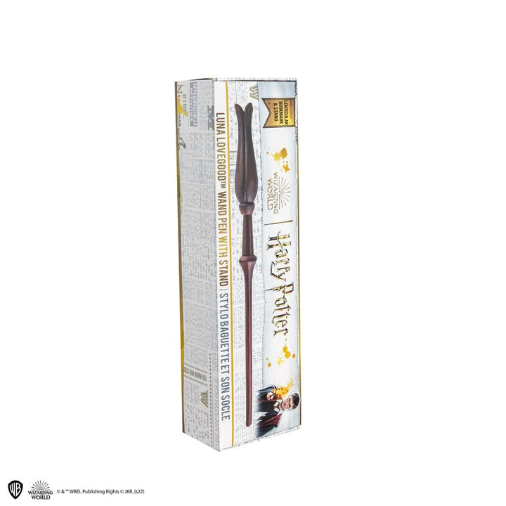 Harry Potter Luna Lovegood Wand Pen With Stand & Lenticular Bookmark CR5402U