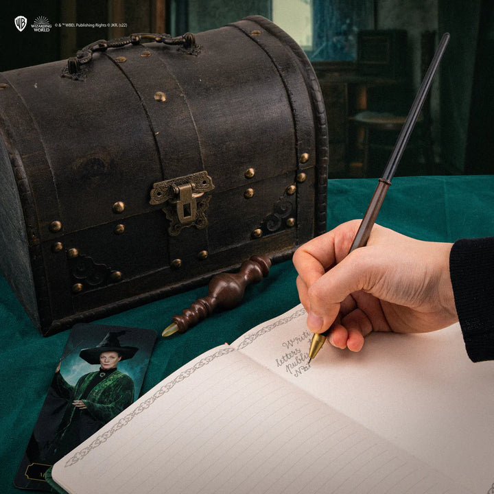 Harry Potter Pen Wand with stand Unit box Minerva McGonagall + Pen Stand + Lenticular Bookmark CR5409U