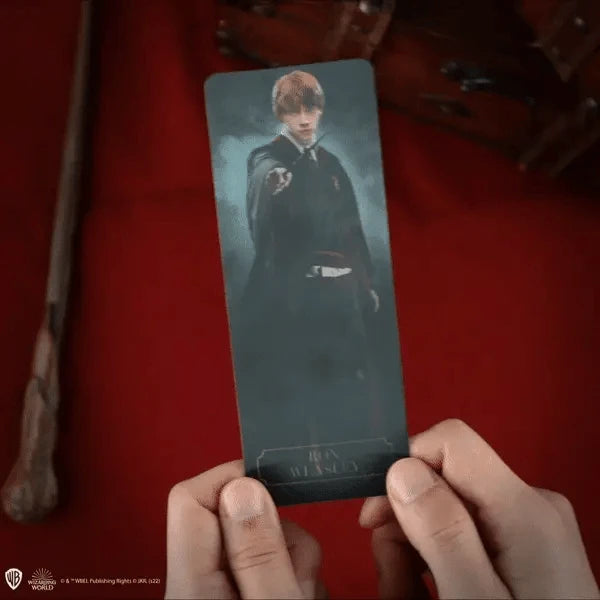 Harry Potter Ron Weasley Wand Pen With Stand & Lenticular Bookmark CR5410U
