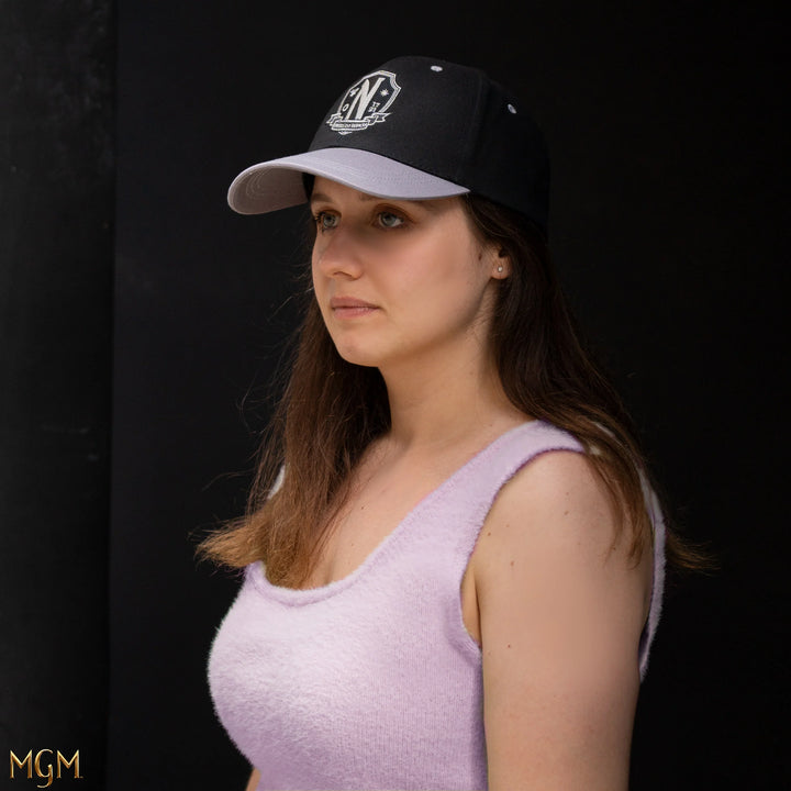 Wednesday Baseball cap Nevermore Academy Black CR2671