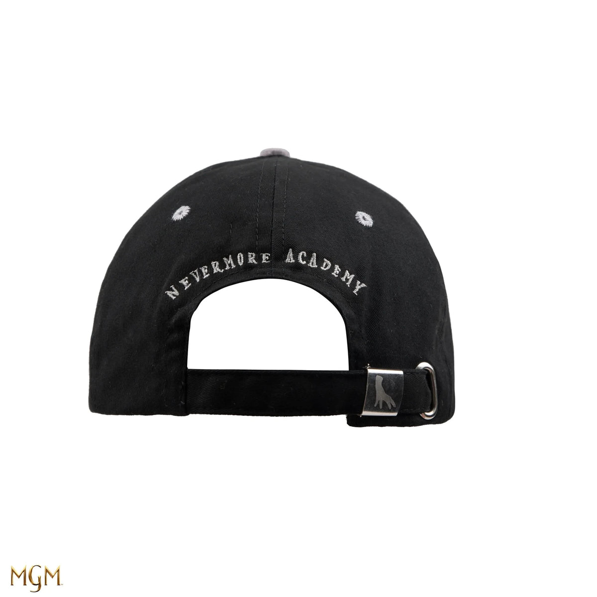 Wednesday Nevermore Academy Black Baseball Cap CR2671