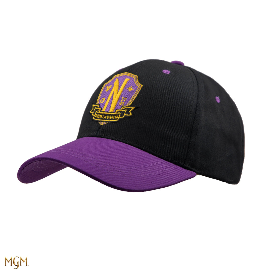 Wednesday Baseball cap Nevermore Academy Purple CR2670