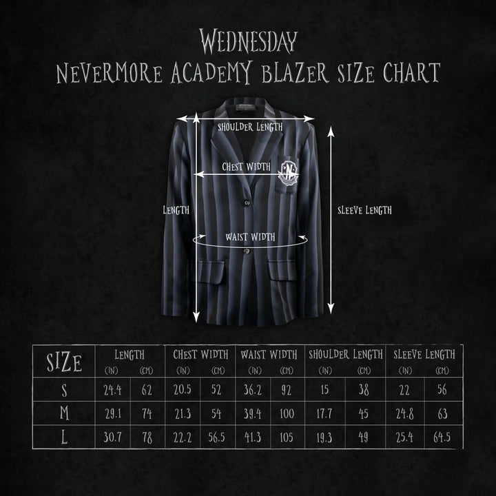 Nevermore Academy Black Blazer CR1570M
