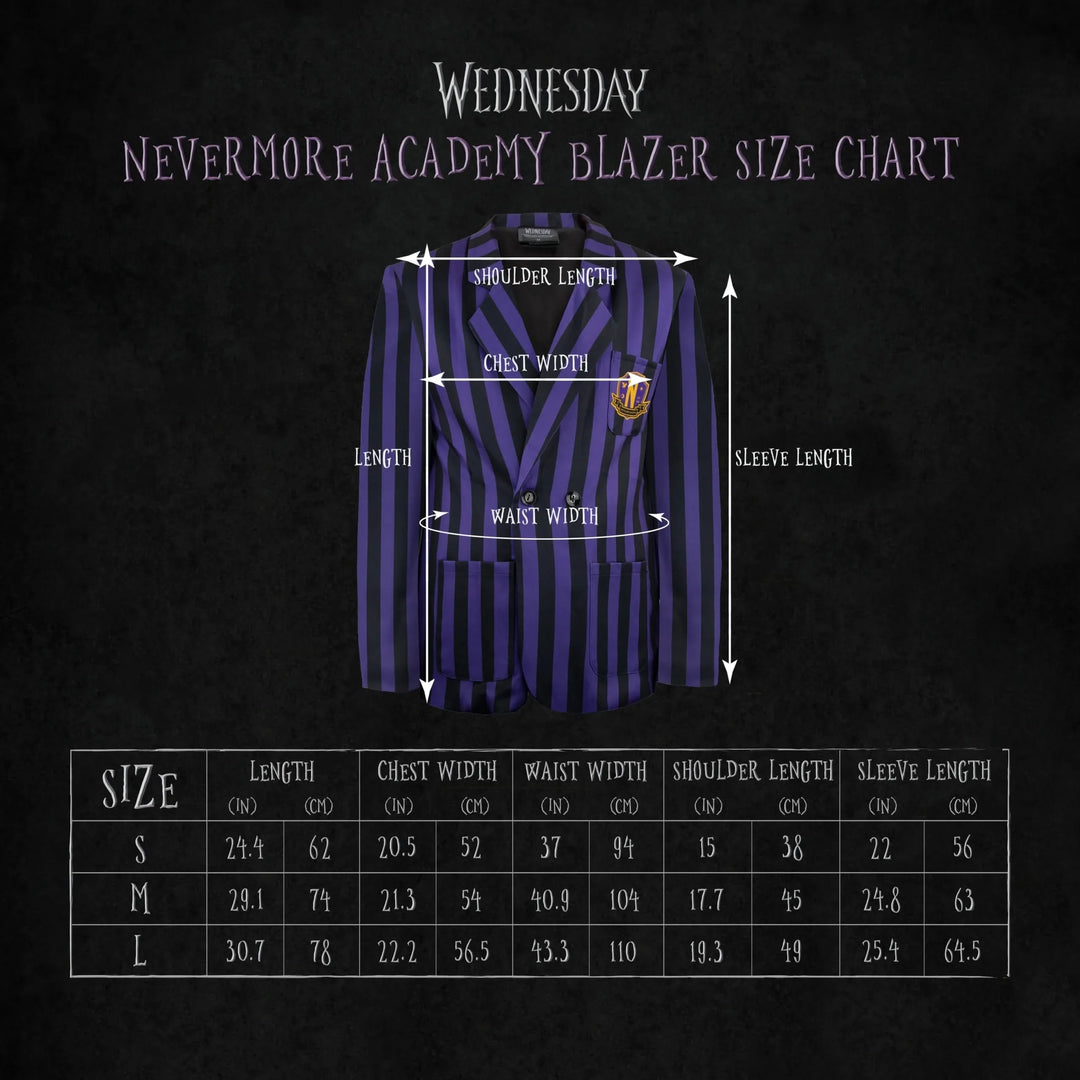 Nevermore Academy Purple Blazer CR1571M