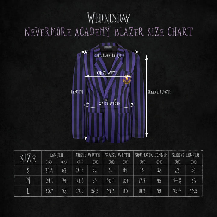 Nevermore Academy Purple Blazer CR1571M