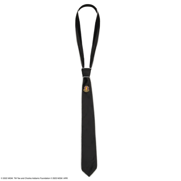 Wednesday Necktie Nevermore Deluxe Necktie + Pin CR1170