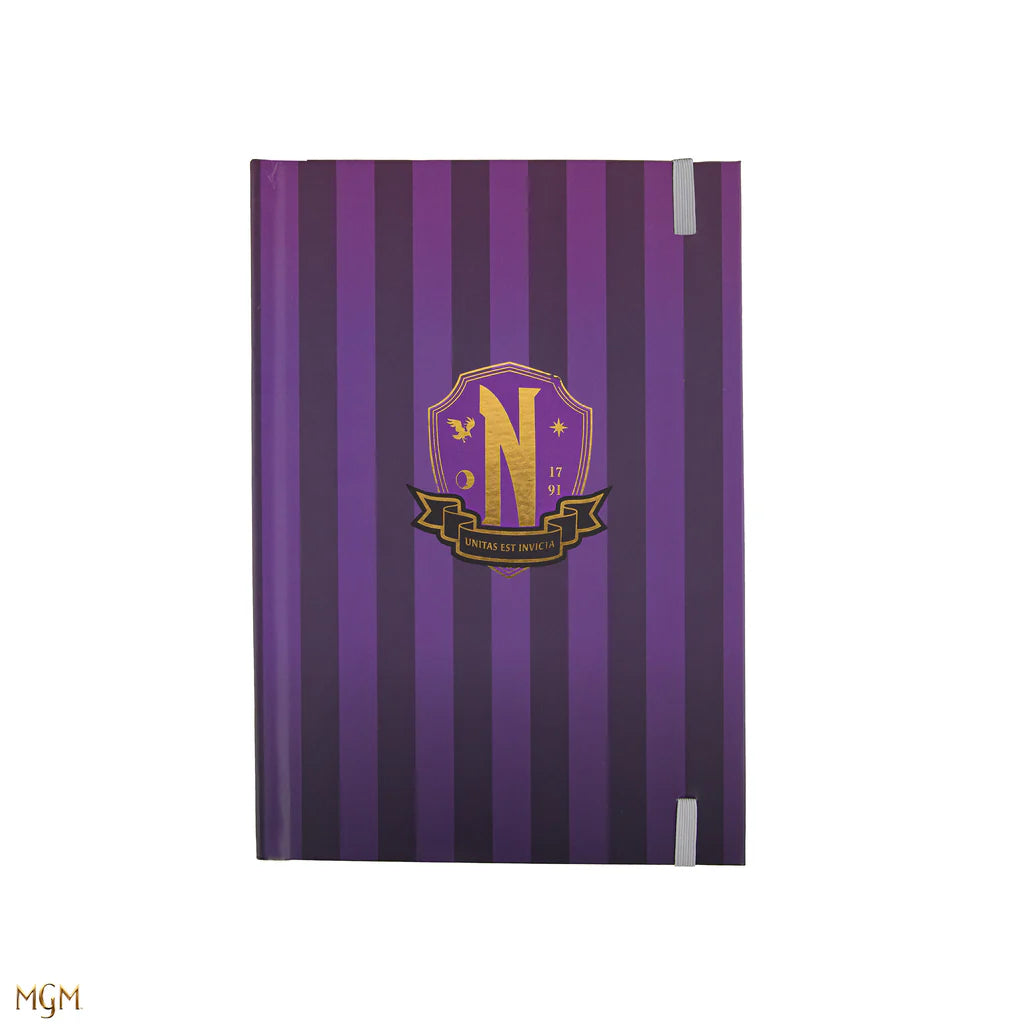 Wednesday Hard Cover Notebook Nevermore Academy CR5171
