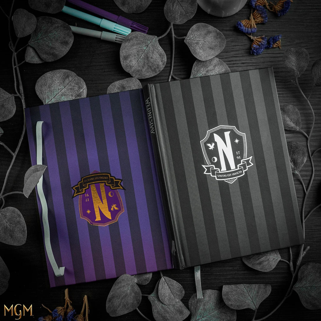 Wednesday Hard Cover Notebook Nevermore Academy CR5171