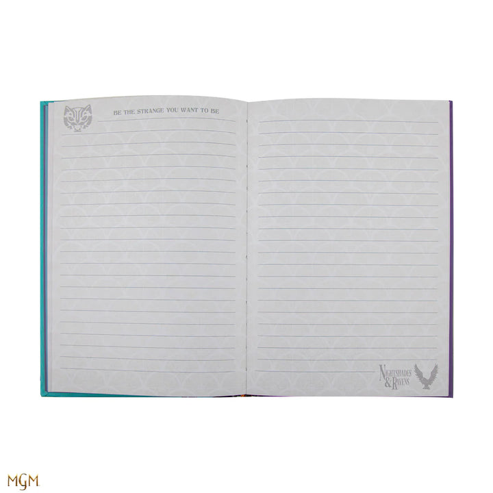 Wednesday Hard Cover Notebook Wednesday and Enid CR5170