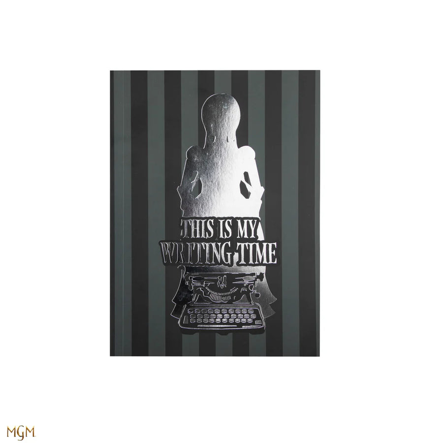 Wednesday Soft cover notebook Wednesday This Is My Writing Time-Black CR5173