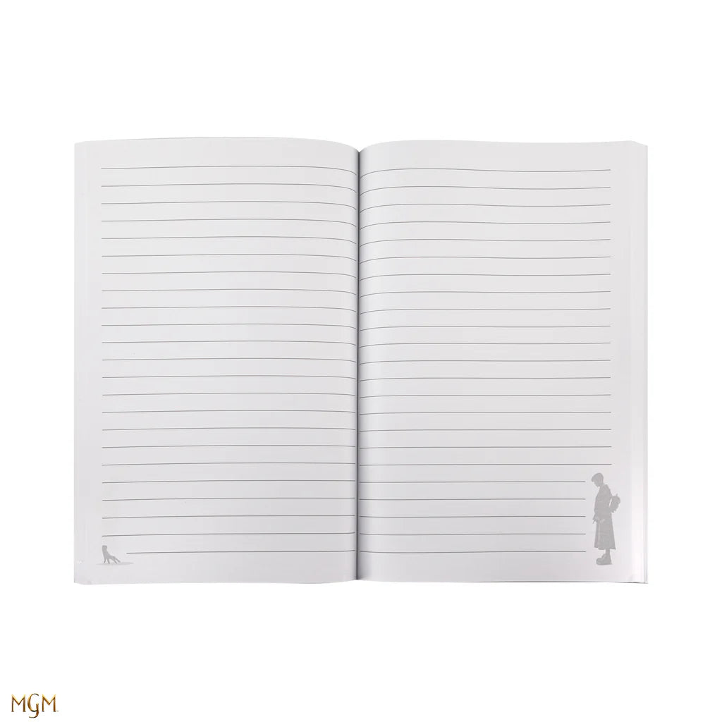 Wednesday Soft cover notebook Wednesday This Is My Writing Time-Black CR5173