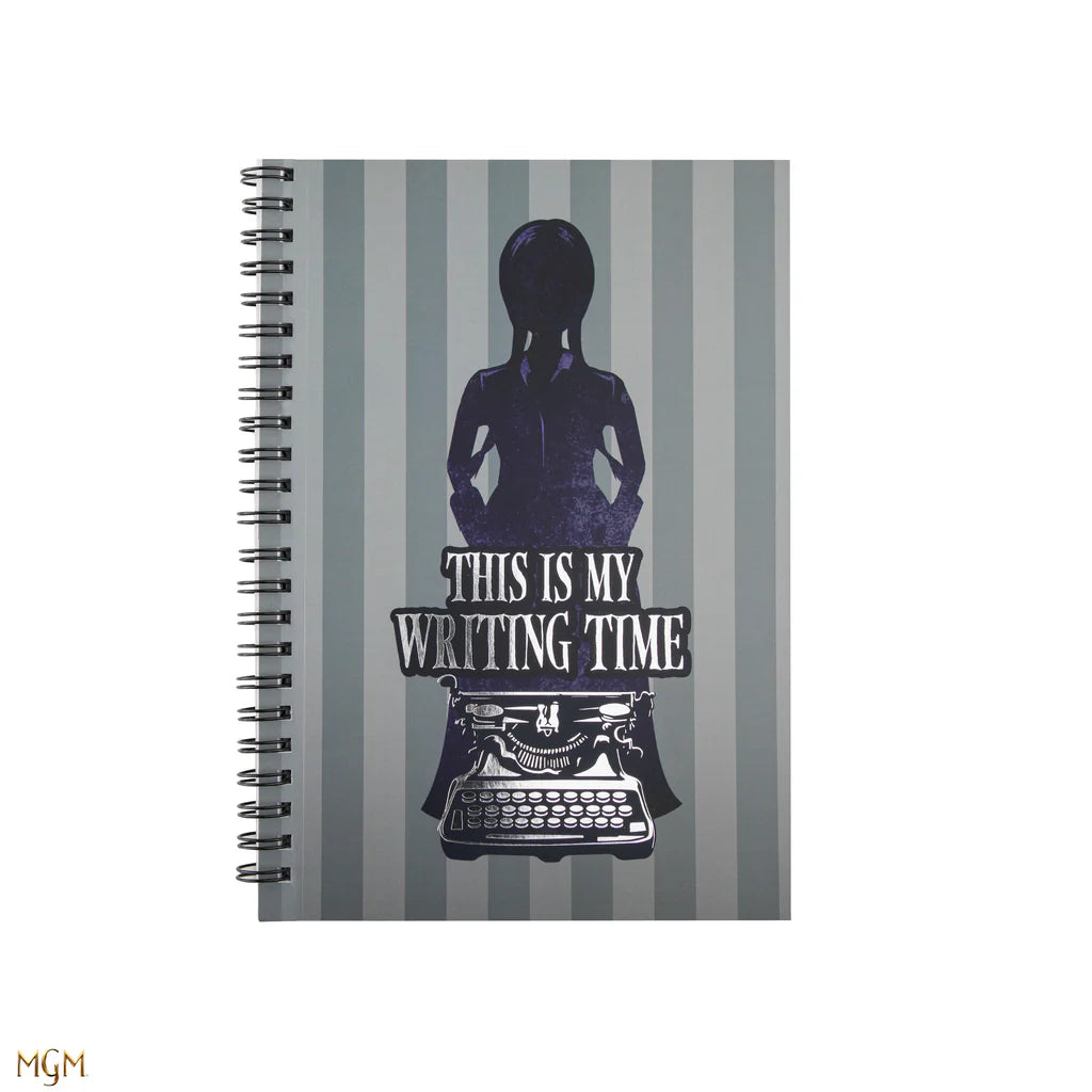 Wednesday Soft cover notebook This Is My Writing Time-Purple CR5172