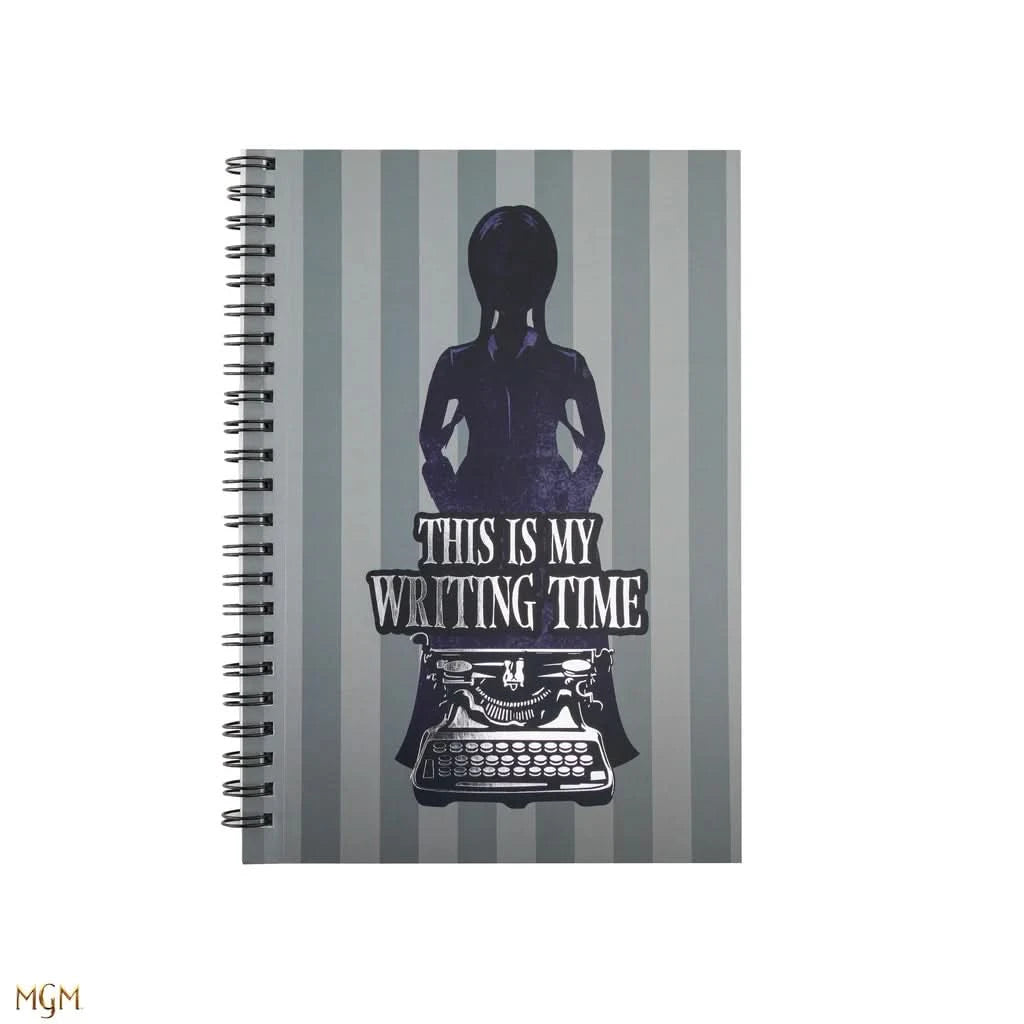 Wednesday This Is My Writing Time Purple Notebook CR5172