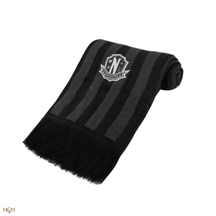 Wednesday Nevermore Academy Black Scarf CR1072