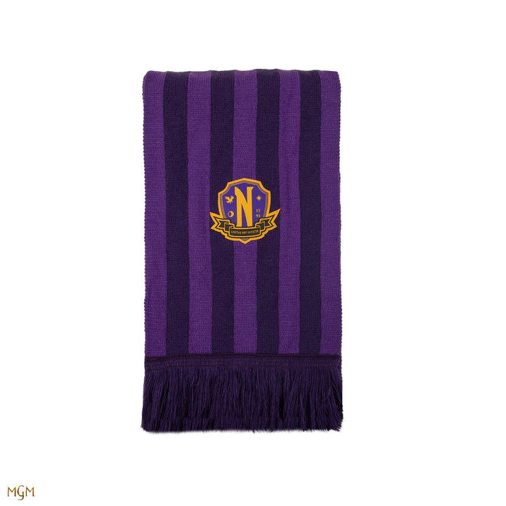 Wednesday Scarf Nevermore Academy Purple CR1071