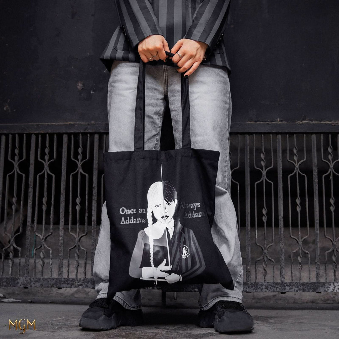 Wednesday Nevermore Academy Tote Bag CR2475