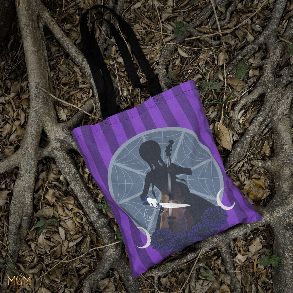 Wednesday With Cello Tote Bag CR2477