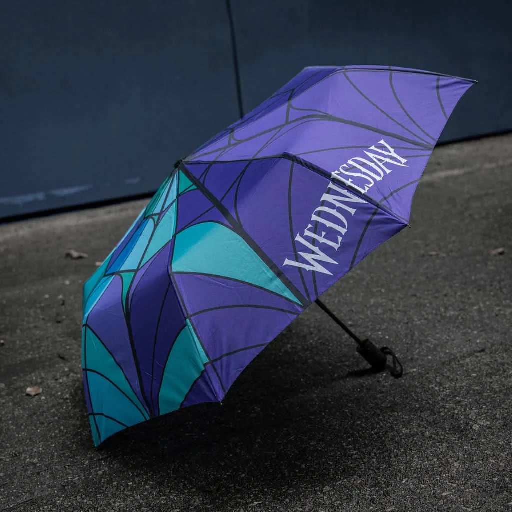Wednesday Stained Glass Umbrella CR2072