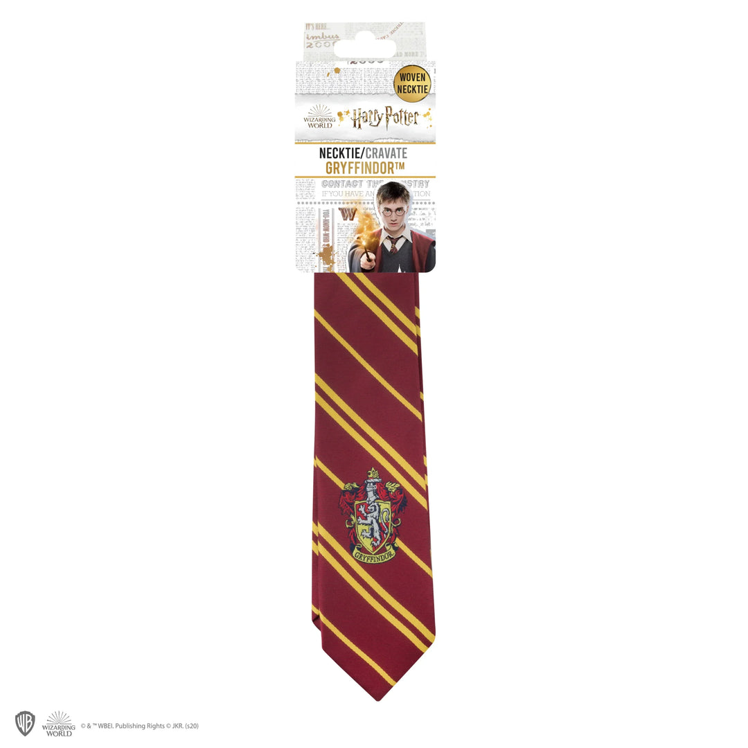 Harry Potter Necktie Gryffindor woven logo CR1131