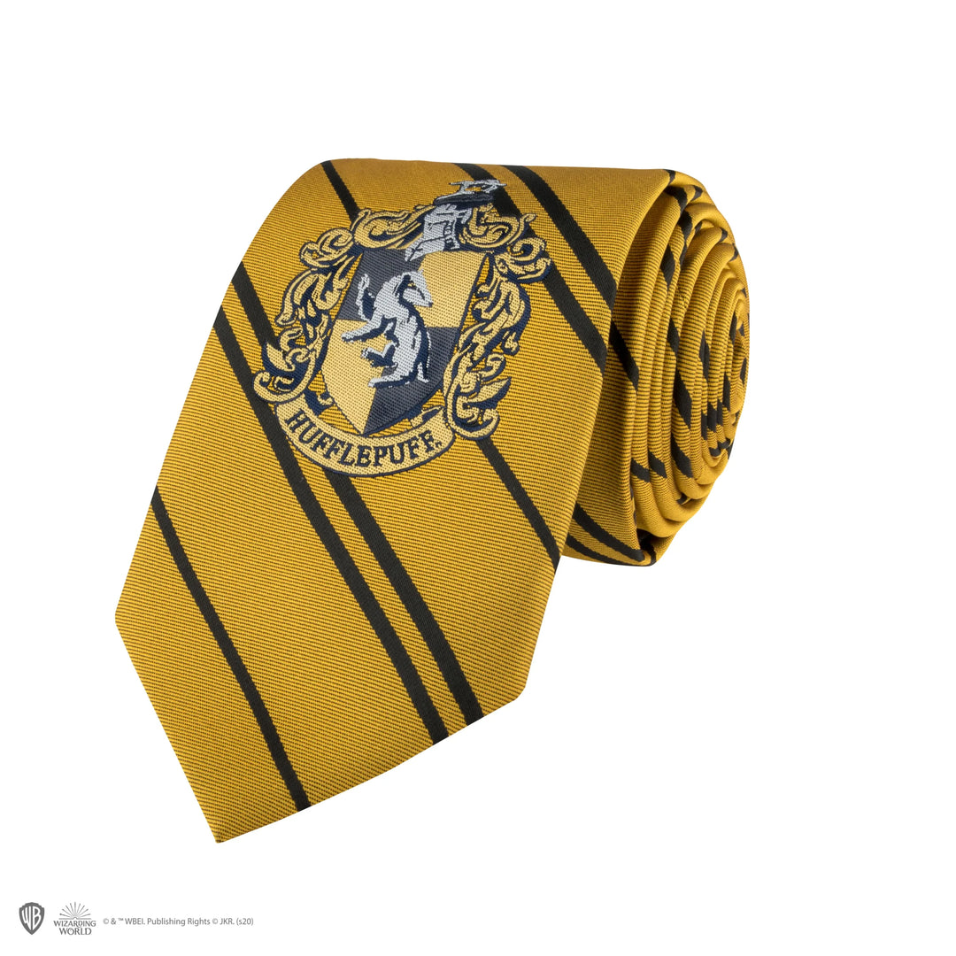 Harry Potter Necktie Hufflepuff woven logo CR1134