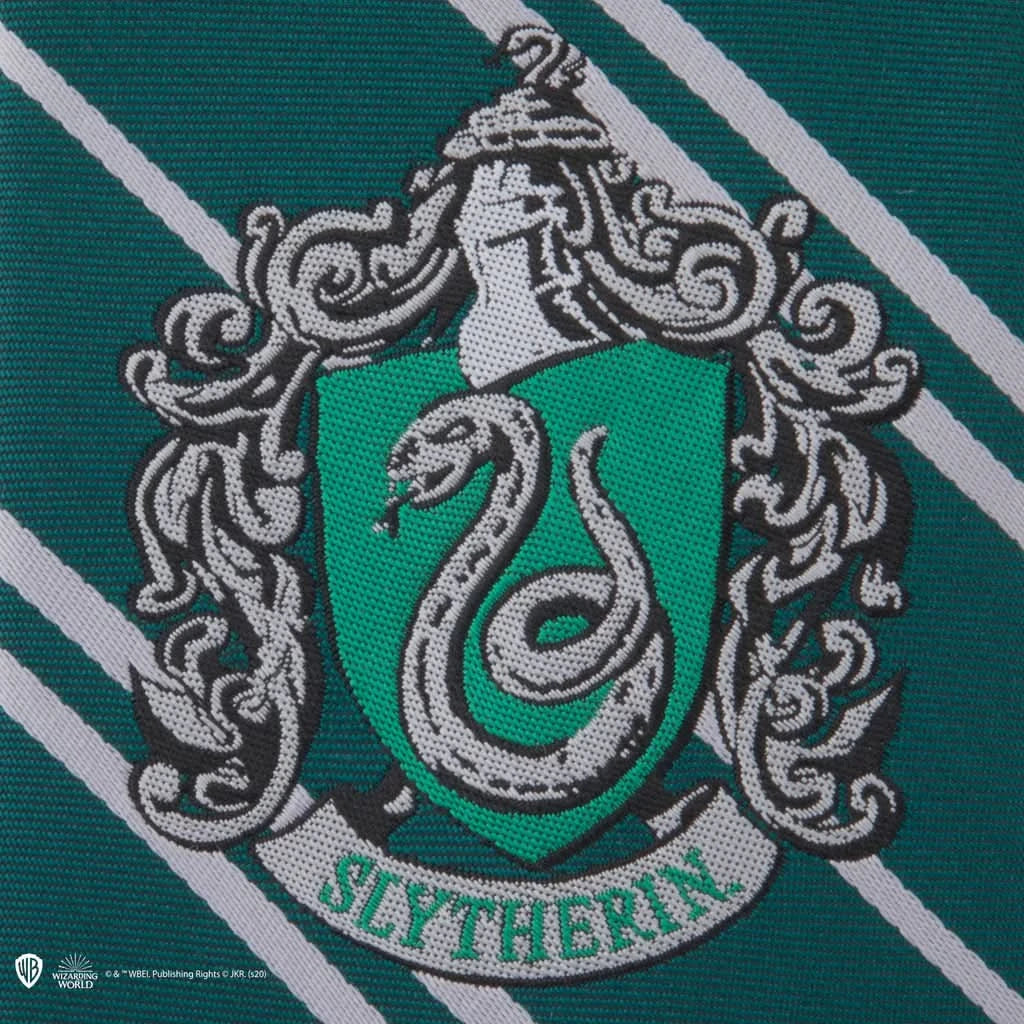 Necktie Woven Slytherin Adult CR1132