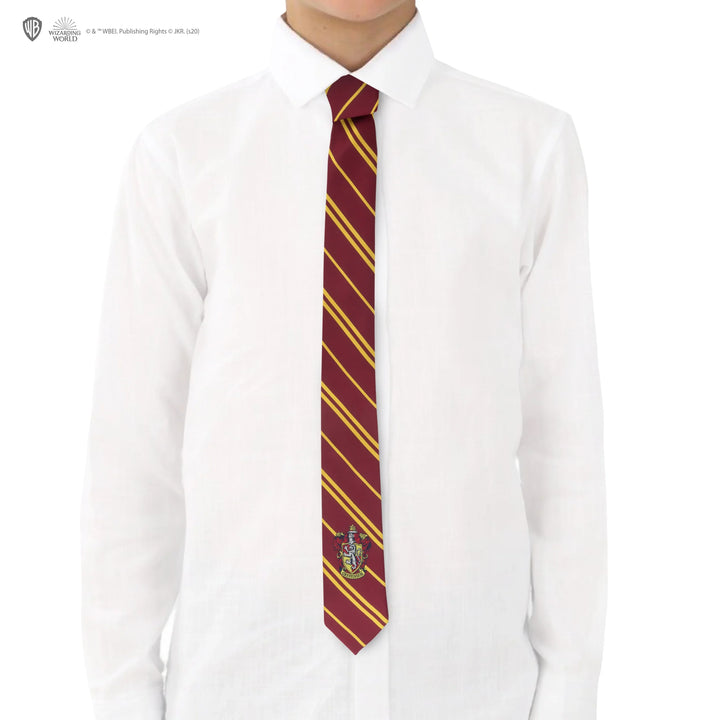 Harry Potter Necktie Gryffindor woven logo CR1141