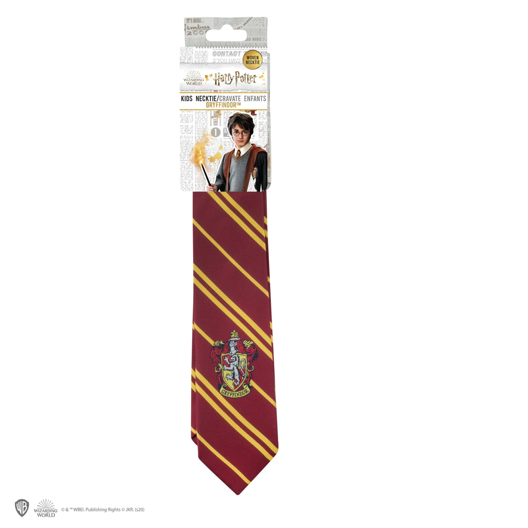 Harry Potter Necktie Gryffindor woven logo CR1141