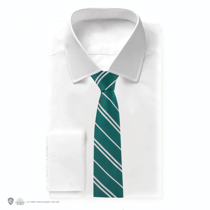 Harry Potter Necktie Kids Slytherin woven logo CR1142