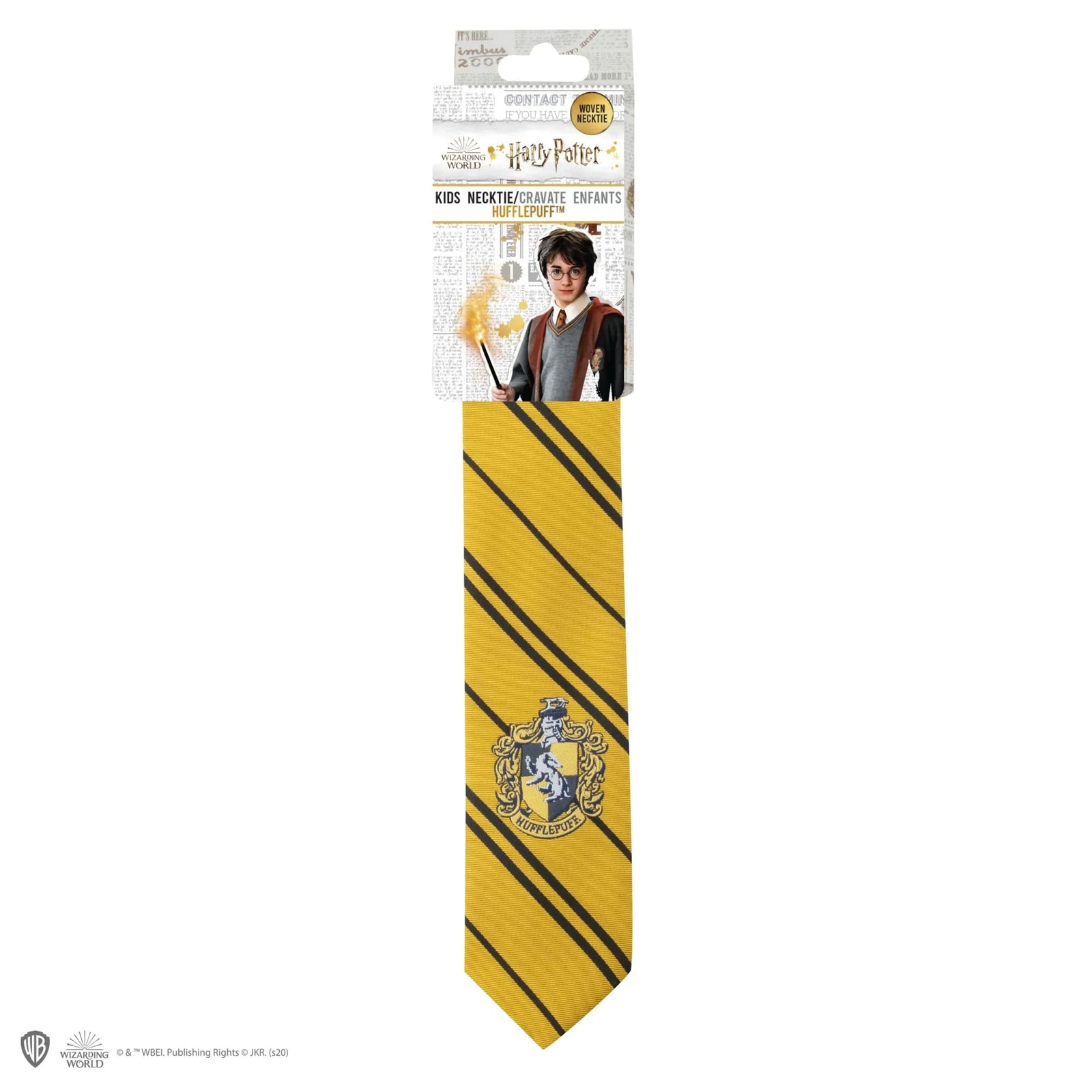 Necktie - Woven - Hufflepuff Kids CR1144